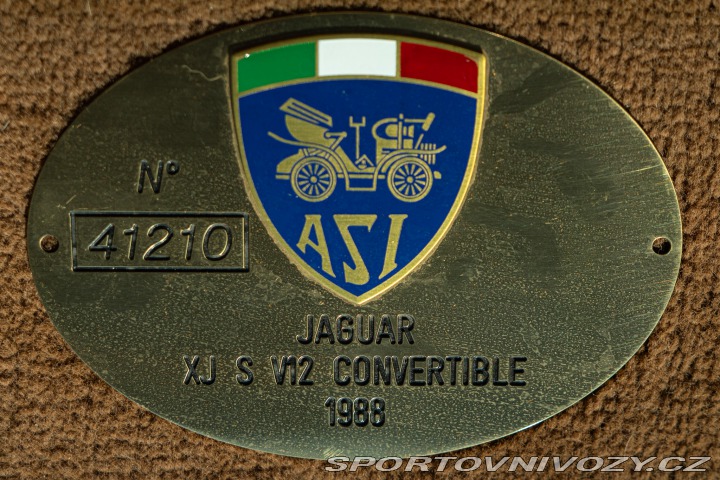 Jaguar XJS XJ-S V12 CONVERTIBILE 1988