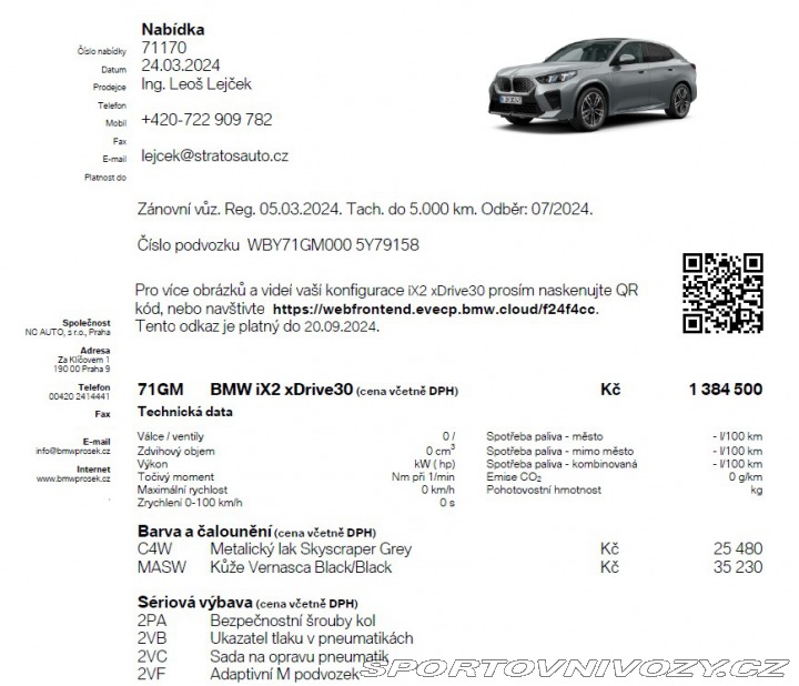 BMW iX2 iX2 xDrive 30 2024