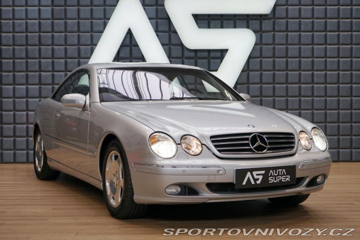 Mercedes-Benz CL 600 V12 Masáže Vzduch Bi- 2001