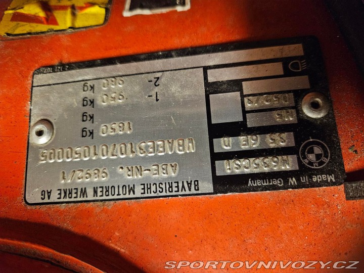 BMW M6 E24 1983