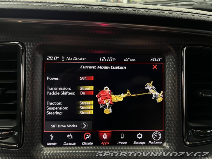 Dodge Challenger SRT HELLCAT REDEYE WIDEBO 2022