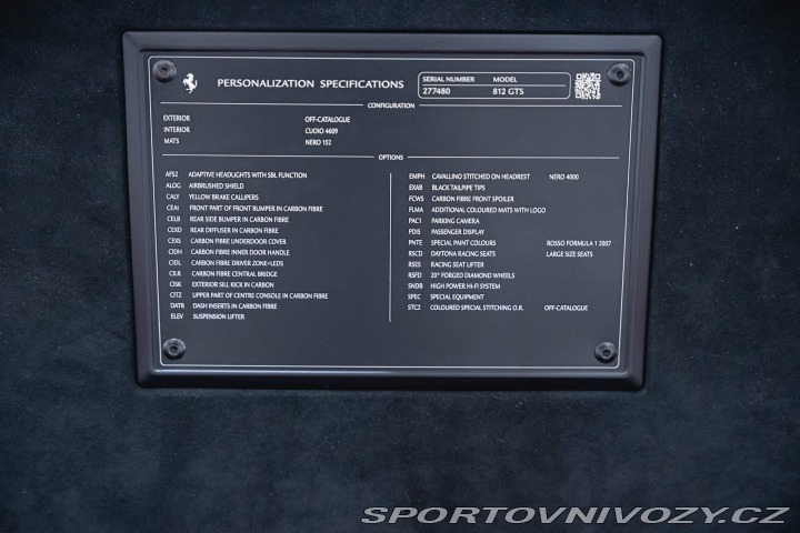 Ferrari 812 GTS Nové nejeté 2023