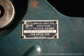 Lancia Ostatní modely Fulvia Coupé 1.2 1966