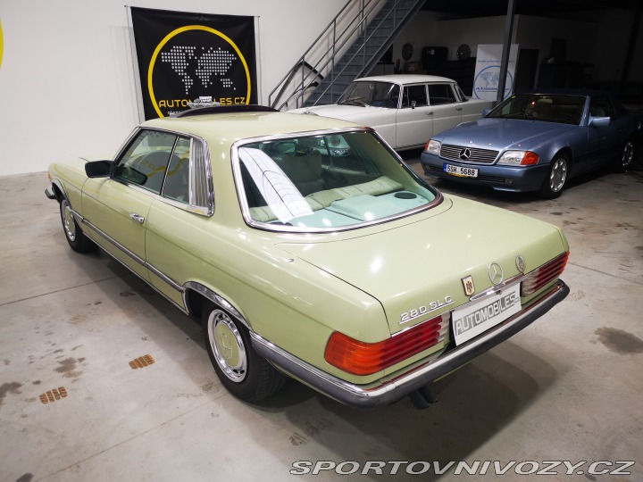 Mercedes-Benz SLC 280 (C107)manuál, testace 1977