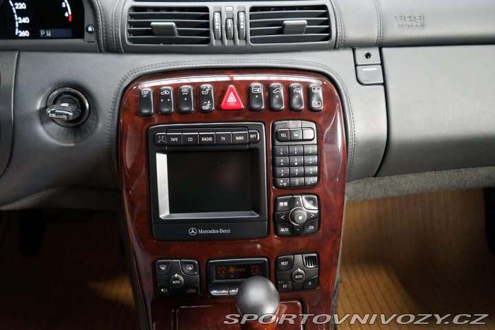 Mercedes-Benz CL 600 V12 Masáže Vzduch Bi- 2001