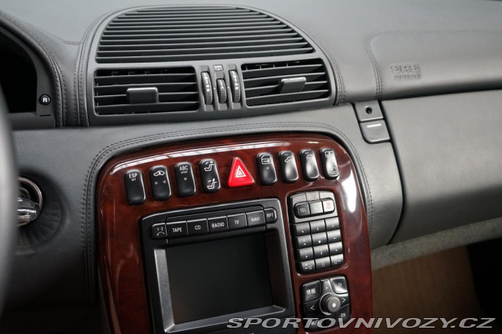 Mercedes-Benz CL 600 V12 Masáže Vzduch Bi- 2001