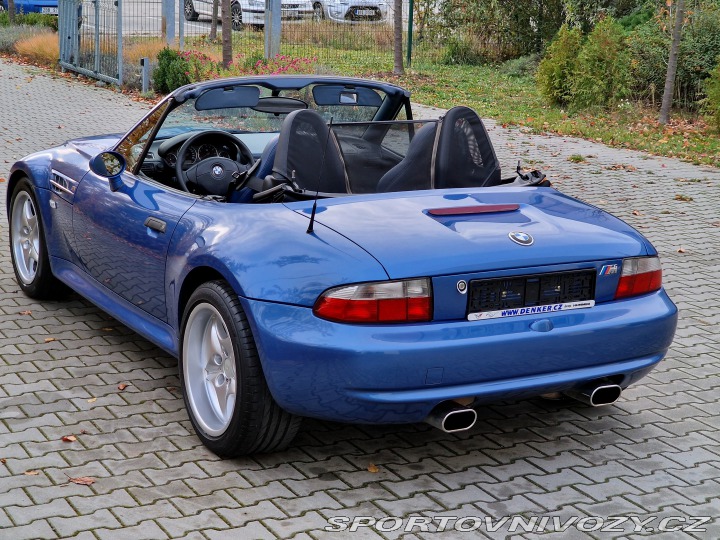 BMW Z3 M kabrio sběratelský kus 1998
