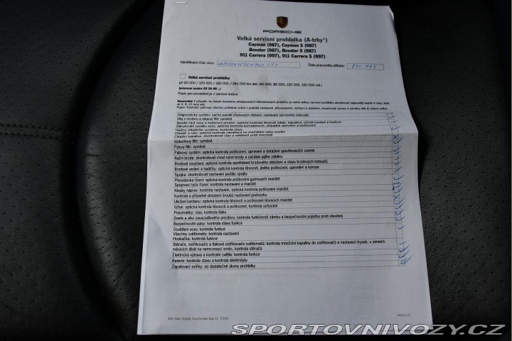 Porsche Boxster 2.7 987 PĚKNÝ STAV PO SER 2007
