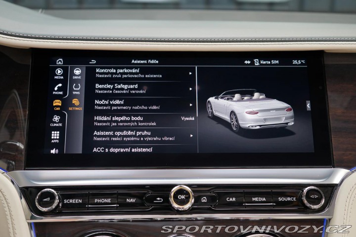 Bentley Continental GTC V8 Mulliner Naim Masá 2021
