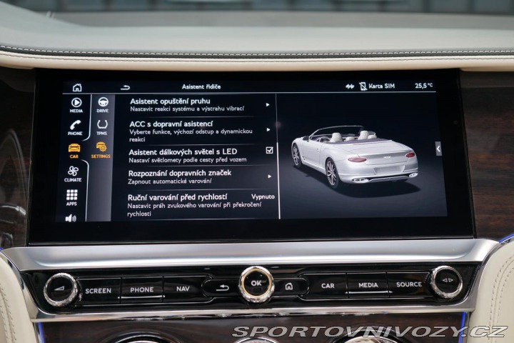 Bentley Continental GTC V8 Mulliner Naim Masá 2021