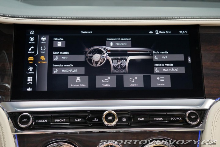 Bentley Continental GTC V8 Mulliner Naim Masá 2021