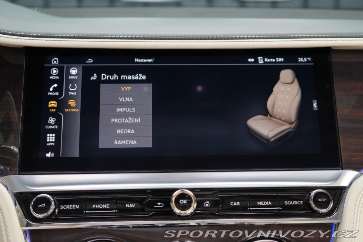 Bentley Continental GTC V8 Mulliner Naim Masá 2021