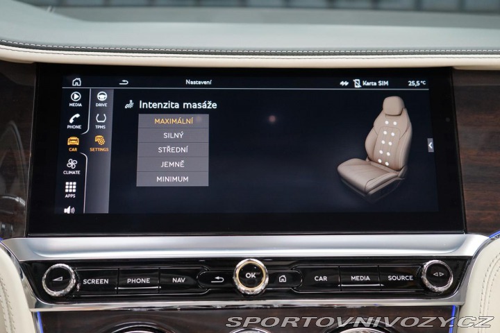 Bentley Continental GTC V8 Mulliner Naim Masá 2021