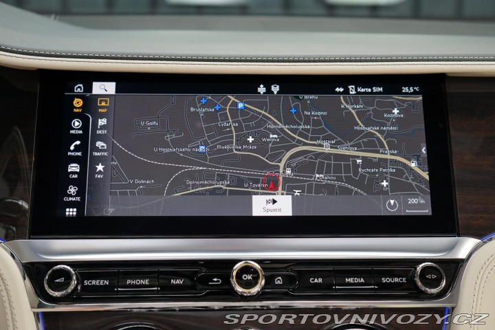 Bentley Continental GTC V8 Mulliner Naim Masá 2021