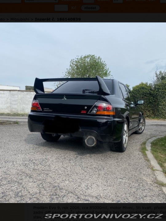 Mitsubishi Lancer EVO Evolution 9 2006