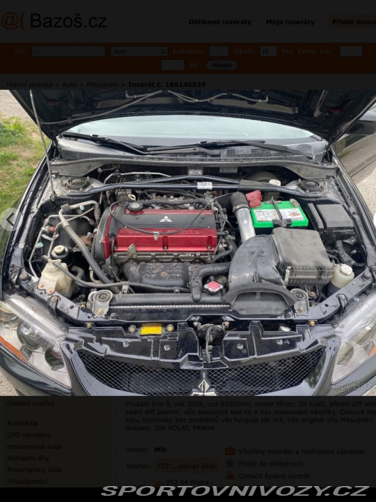 Mitsubishi Lancer EVO Evolution 9 2006