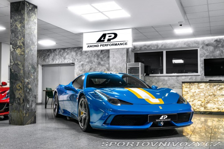 Ferrari 458 SPECIALE TAILORMADE/ZÁRUK 2015