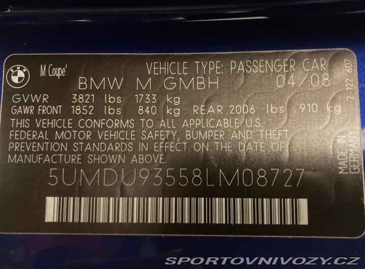 BMW Z4 M 2008
