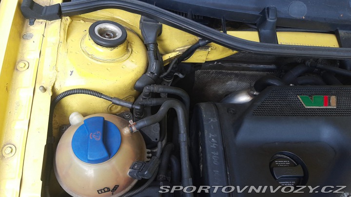 Škoda Octavia RS 1.8 T RS 132kW žlutá, ČR 2003