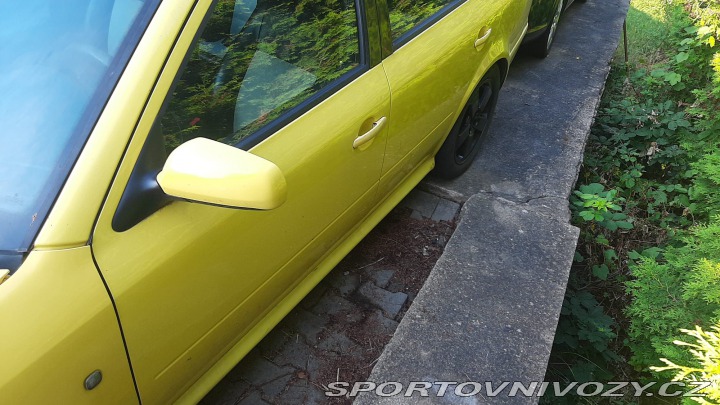 Škoda Octavia RS 1.8 T RS 132kW žlutá, ČR 2003