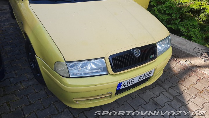 Škoda Octavia RS 1.8 T RS 132kW žlutá, ČR 2003