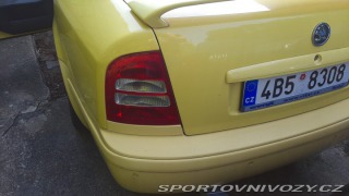 Škoda Octavia RS 1.8 T RS 132kW žlutá, ČR 2003