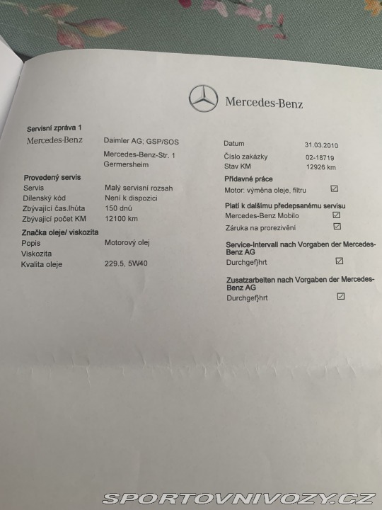 Mercedes-Benz SL SL 350 Sportmotor 2009