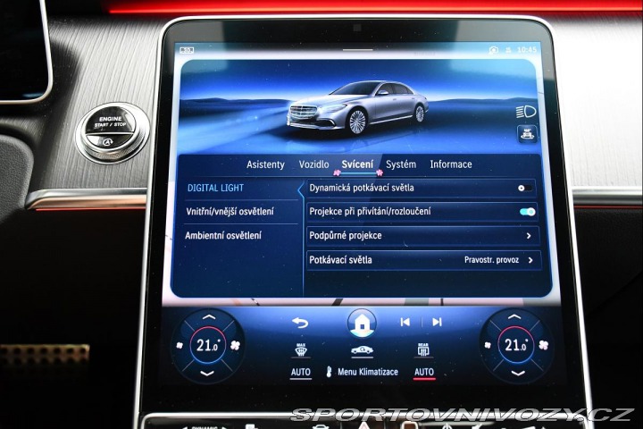 Mercedes-Benz S 350d AMG 4M PANO ZÁRUKA H 2023