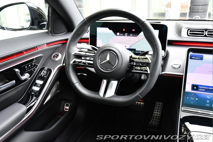 Mercedes-Benz S 350d AMG 4M PANO ZÁRUKA H 2023