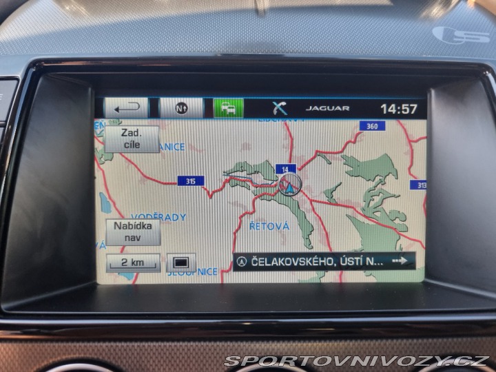 Jaguar F-Type 5,0 V8 364KW/CZ/DPH/Navi 2014