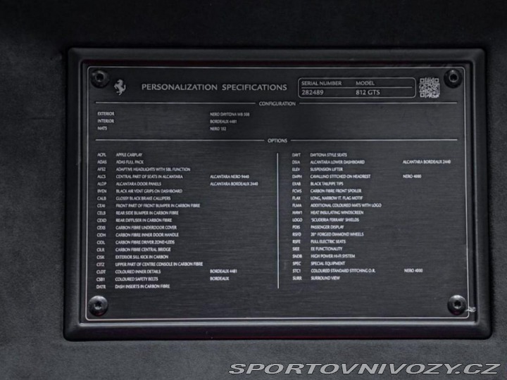 Ferrari 812 GTS Novitec Lift FullCarb 2022
