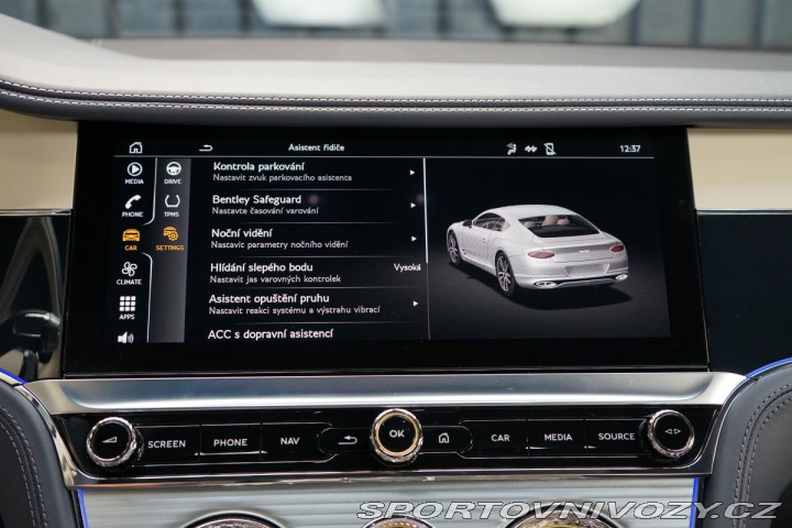 Bentley Continental GT V8 B&O Pano ACC Ni 2023