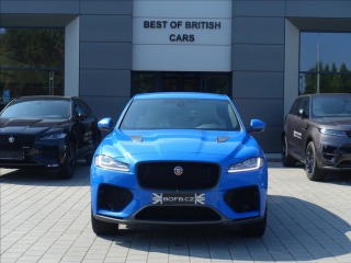 Jaguar F-Pace 5,0 SVR, 550HP,1.Maj,ČR,D