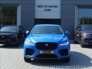 Jaguar F-Pace 5,0 SVR, 550HP,1.Maj,ČR,D 2019