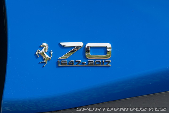 Ferrari 488 GTB 70° ANNIVERSARIO TAILOR MADE COLLECT 2017