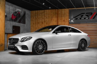 Mercedes-Benz E 4MATIC kupé, AMG Line, BU