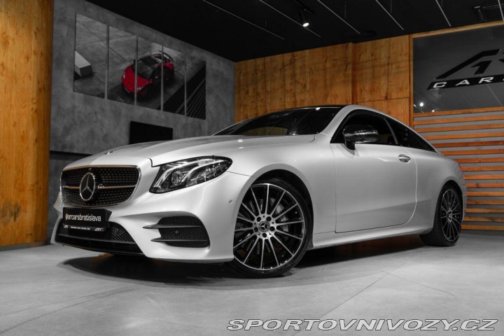 Mercedes-Benz E 4MATIC kupé, AMG Line, BU 2017