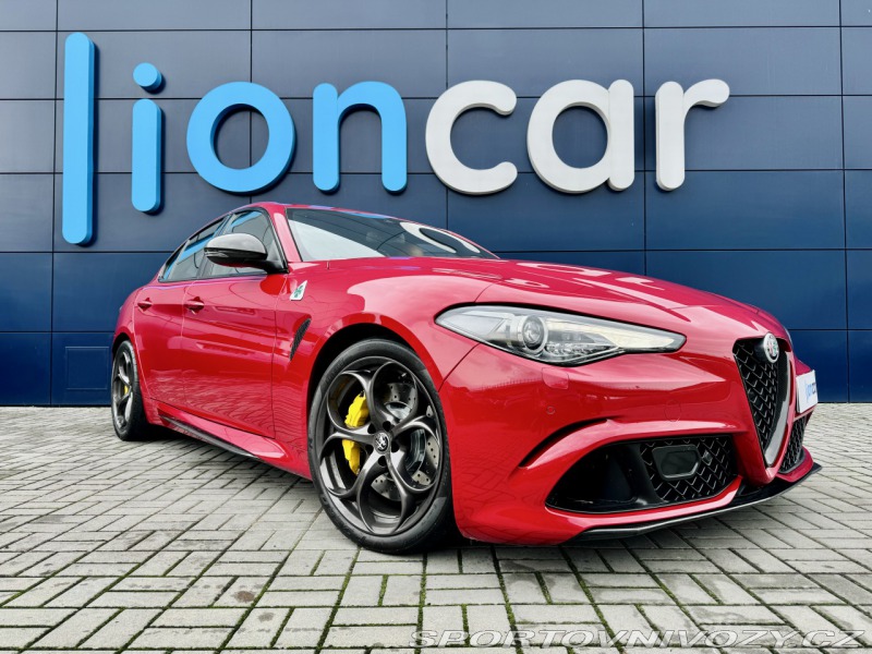 Alfa Romeo Giulia Quadrifoglio 510k, ČR