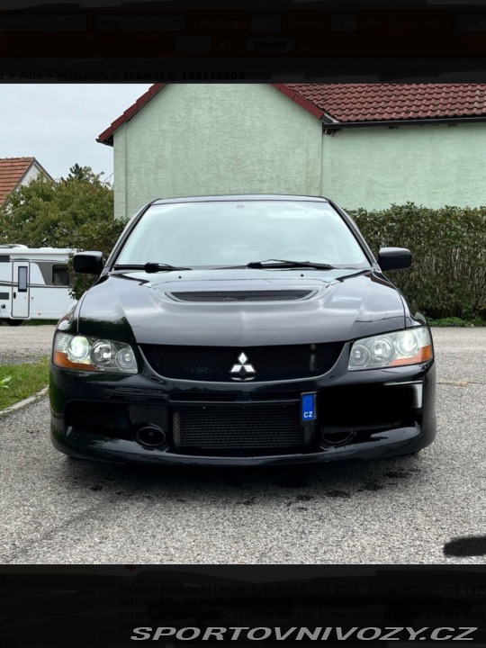 Mitsubishi Lancer EVO Mitsubishi Lancer Evo 9 2005