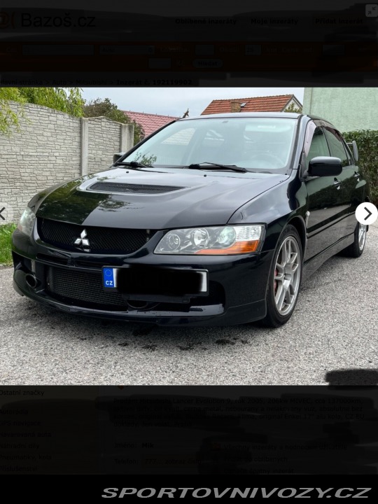Mitsubishi Lancer EVO Mitsubishi Lancer Evo 9 2005