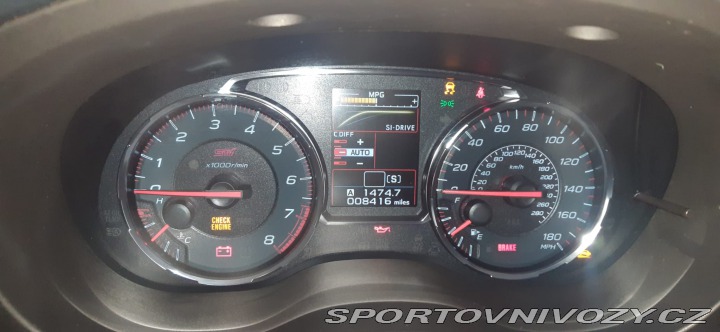 Subaru WRX STI 2021 14t/km zánovní stav 2021