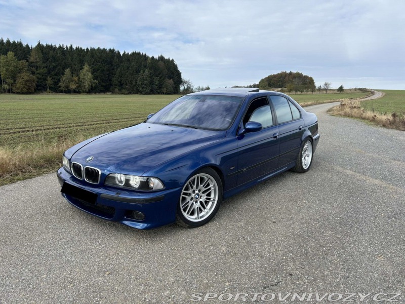 BMW M5 e39, celokožený interiér