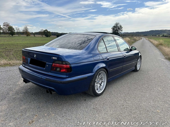BMW M5 e39, celokožený interiér 2000