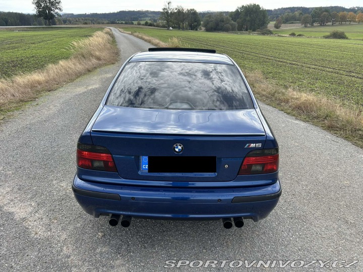 BMW M5 e39, celokožený interiér 2000