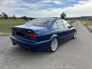 BMW M5 e39, celokožený interiér 2000