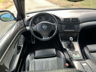 BMW M5 e39, celokožený interiér 2000