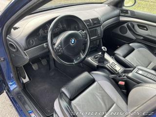 BMW M5 e39, celokožený interiér 2000