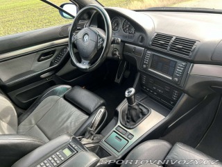 BMW M5 e39, celokožený interiér 2000
