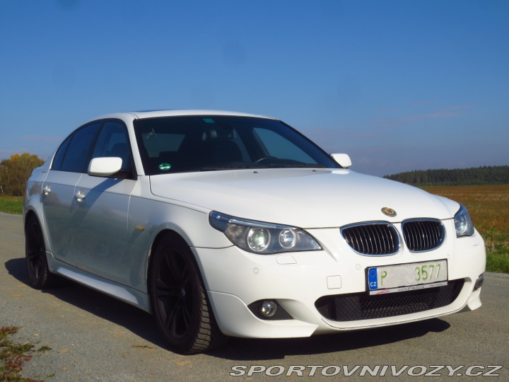 BMW 5 550i V8 Alpineweiss 2005