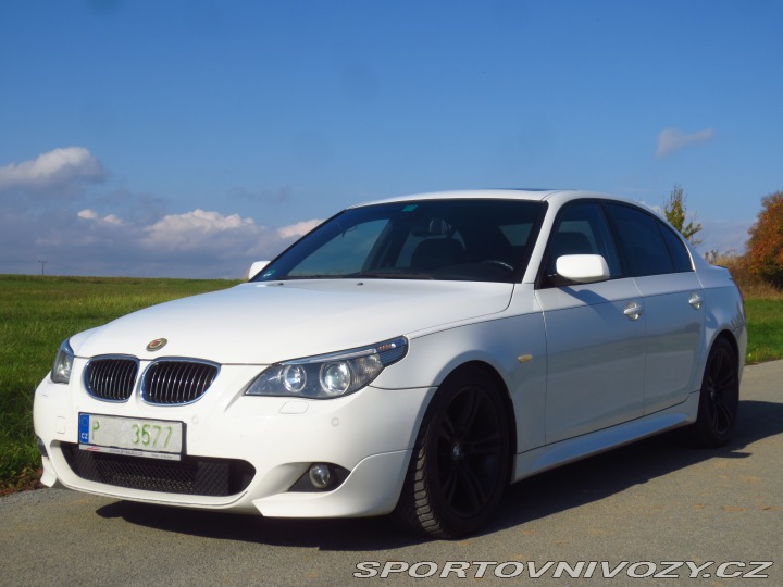 BMW 5 550i V8 Alpineweiss 2005